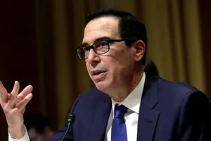 Bộ trưởng Tài chính Mỹ Steven Mnuchin. Ảnh: REUTERS