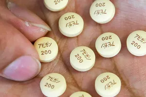 Một số viên thuốc Avigan (Ảnh chụp ngày 21-3). Ảnh: THE NIKKEI 