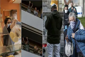 Người dân các nước Ý, Tân Ban Nha, Đức, Áo sẽ sớm nhận tin tốt về tình hình đại dịch COVID-19. Ảnh: AP