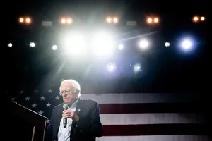Thượng nghị sĩ Bernie Sanders rút khỏi cuộc đua vào Nhà Trắng. Ảnh: THE NEW YORK TIMES
