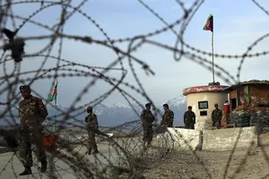 Căn cứ không quân Bagram là căn cứ lớn nhất của Mỹ ở Afghanistan. Ảnh: AP