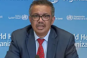 Tổng Giám đốc WHO Tedros Adhanom Ghebreyesus. Ảnh: AFP