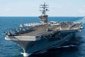 Lầu Năm Góc đề xuất Hải quân Mỹ nên cắt giảm 2 tàu sân bay và tập trung phát triển lực lượng tàu cỡ nhỏ. Ảnh: DEFENSE NEWS