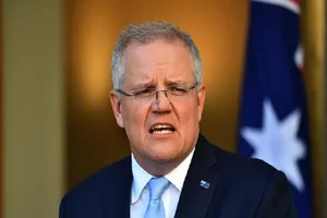 Thủ tướng Úc Scott Morrison kêu gọi hợp tác quốc tế điều tra nguồn gốc và sự lây lan dịch bệnh COVID-19. Ảnh: EPA