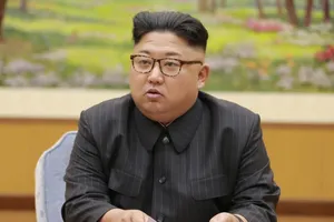 Chủ tịch Triều Tiên trong một phiên làm việc hồi tháng 6-2019. Ảnh: KCNA