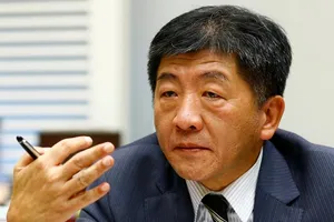 Người đứng đầu cơ quan y tế Đài Loan Trần Thời Trung. Ảnh: REUTERS