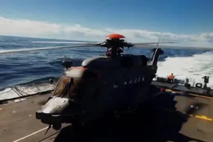 Một trực thăng Cyclone của quân đội Canada. Ảnh: GLOBAL NEWS