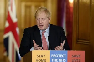 Thủ tướng Anh Boris Johnson. Ảnh: PA