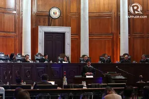 Một phiên họp thường kỳ của các thẩm phán Tòa án Tối cao Philippines, diễn ra vào thứ 5 hằng tuần. Ảnh: RAPPLER