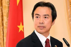 Đại sứ Trung Quốc tại Israel Đỗ Vĩ. Ảnh: SCMP