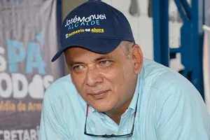 Ông Jose Manuel Rios Morales - thị trưởng TP Armenia, tỉnh Quindio - là một trong số 10 thị trưởng bị bắt giữ. Ảnh: 