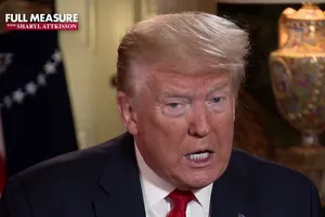 Tổng thống Mỹ Donald Trump thông báo ông đã hoàn thành việc sử dụng thuốc trị sốt rét Hydroxychloroquine để ngừa COVID-19. Ảnh: SBG