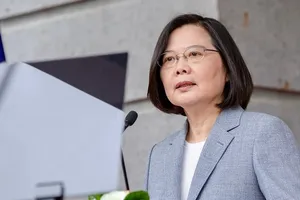 Lãnh đạo Đài Loan Thái Anh Văn. Ảnh: AFP