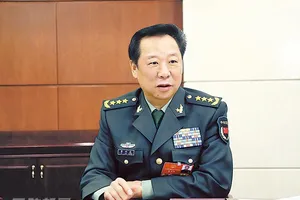 Tổng Tham mưu trưởng quân đội Trung Quốc Lý Tác Thành. Ảnh: BỘ QUỐC PHÒNG TRUNG QUỐC