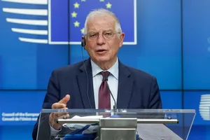 Cao ủy An ninh và Đối ngoại Liên minh châu Âu Josep Borrell. Ảnh: REUTERS