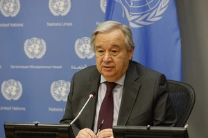 Tổng Thư ký Liên Hợp Quốc Antonio Guterres. Ảnh: TÂN HOA XÃ