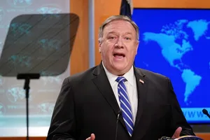 Ngoại trưởng Mỹ Mike Pompeo. Ảnh: REUTERS