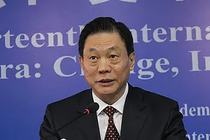 Ông Đặng Trung Hoa, Phó Chủ nhiệm Văn phòng Các vấn đề Hong Kong - Macau thuộc Quốc vụ viện Trung Quốc. Ảnh: SCMP