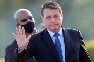 Tổng thống Brazil Jair Bolsonaro. Ảnh: REUTERS