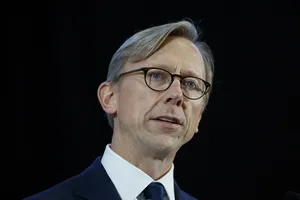 Đặc phái viên Mỹ về vấn đề Iran Brian Hook. Ảnh: AP