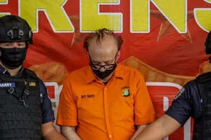 Cảnh sát Indonesia cho biết họ đã bắt được Francois Camille Abello vào tháng trước tại một khách sạn ở thủ đô Jakarta.