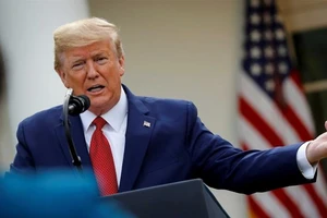 Tổng thống Donald Trump, Ảnh: REUTERS