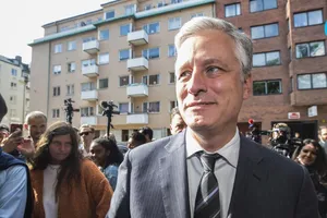 Cố vấn An ninh Quốc gia Mỹ Robert O’Brien trong chuyến thăm Saudi Arabia vào tháng 8-2018. Ảnh: AP