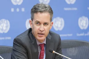 Báo cáo viên đặc biệt của Liên Hợp Quốc về quyền tự do ngôn luận - ông David Kaye. Ảnh: Rick Bajornas/UN PHOTO