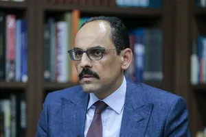 Ông Ibrahim Kalin, cố vấn an ninh cấp cao cho Tổng thống Thổ Nhĩ Kỳ Tayyip Erdogan. Ảnh: ANADOLU