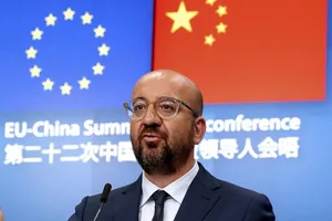 Chủ tịch Hội đồng Liên minh châu Âu Charles Michel. Ảnh: AFP