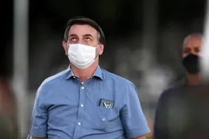 Tổng thống Brazil Jair Bolsonaro. Ảnh: AFP