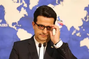 Phát ngôn viên Bộ Ngoại giao Iran Abbas Mousavi. Ảnh: ATTA KENARE/AFP.