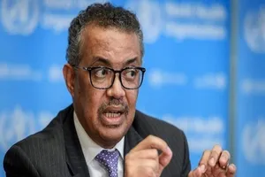 Tổng Giám đốc WHO Tedros Adhanom. Ảnh: AFP.