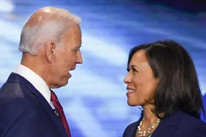 Ông Joe Biden và bà Kamala Harris. Ảnh: GETTY