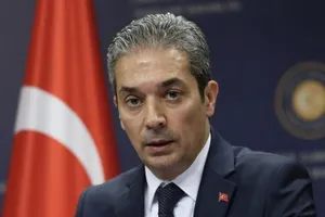 Phát ngôn viên Bộ Ngoại giao Thổ Nhĩ Kỳ Hami Aksoy. Ảnh: AA