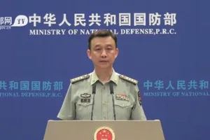 Phát ngôn viên Bộ quốc phòng Trung Quốc - ông Ngô Khiêm. Ảnh: BỘ QUỐC PHÒNG TRUNG QUỐC