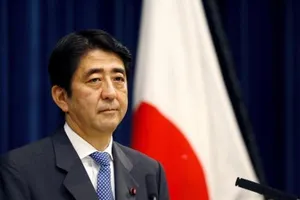 Ông Shinzo Abe - người vừa từ chức thủ tướng Nhật Bản hôm 28-8. Ảnh: EFE