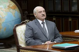 Tổng thống Belarus Alexander Lukashenko. Ảnh: AP/BELTA