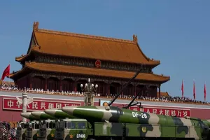 Trung Quốc chỉ trích báo cáo của Mỹ về việc Trung Quốc muốn tăng gấp đôi số lượng đầu đạn hạt nhân. Ảnh: AFP