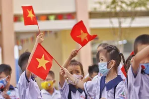 TP.HCM: Trường học đầu tiên khai giảng năm học mới 