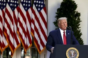 Tổng thống Mỹ Donald Trump. Ảnh: BLOOMBERG