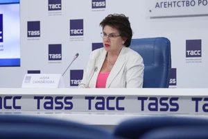 Giám đốc Cơ quan Giám sát, bảo vệ sức khỏe và quyền lợi người tiêu dùng Nga (Roszdravnadzor) Alla Samoilova. Ảnh: TASS