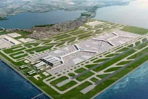 Dự án sân bay quốc tế Sangley Point của Philippines. Ảnh: MANILA TIMES