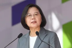 Bà Thái Anh Văn. Ảnh: FOCUS TAIWAN