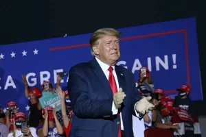 Đương kim Tổng thống Mỹ Donald Trump.