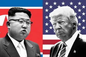 Ông Kim Jong-un (trái) và ông Donald Trump. Ảnh: CNN
