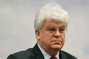 Đại diện thường trực Nga tại Liên minh châu Âu - ông Vladimir Chizhov. Ảnh: TASS