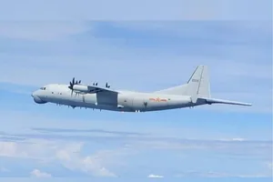 Máy bay chống ngầm Trung Quốc xuất hiện ngoài khơi Đài Loan