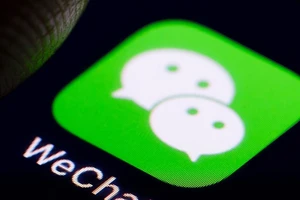 Ứng dụng Wechat trên điện thoại cá nhân. Ảnh minh hoạ: CNN