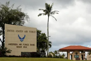 Căn cứ không quân Andersen trên đảo Guam của Mỹ ở Thái Bình Dương.